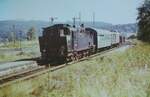 94 2105 verl�sst den Bahnhof Eibenstock unt Bf in Richtung Eibenstock ob Bf am 16.9.1975