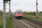 Instandhaltungsfahrzeuge/783182/120-125-mit-dem-messzug-bei 120 125 mit dem Messzug bei der Durchfahrt in Zberitz am 29.4.22