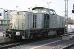 1001 009 von Alstom (Hybrid V100  Ost  | Umbaukonzept Baureihe 203.7) im Bahnhof Halle/Saale Hbf am 24.2.21