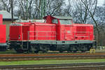 DB 212 034 steht am 25 Februar 2020 in Frankfurt-am-Oder.