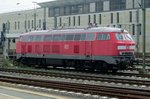 BR 218/519981/db-218-883-steht-am-20 DB 218 883 steht am 20 September 2016 in Hannover Hbf.