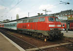 BR 218/676109/am-28-september-2005-steht-218 Am 28 September 2005 steht 218 367 in Koblenz Hbf.