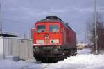 BR 233/288175/233-232-am-220107-in-magdeburg 233 232 am 22.01.07 in Magdeburg - Rothensee