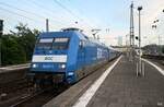 BR 101/854396/rag-101-027-1-stand-mit-den RAG 101 027-1 stand mit den BTE 1791 nach lörrach hbf in hamburg-altona,06.07.24