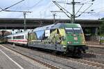 BR 101/855328/101-019-8-bei-der-abfahrt-mit 101 019-8 bei der abfahrt mit einen intercity von hamburg-harburg richtung hannover,18.07.24