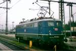 BR 110/468523/die-blaue-110-224-steht-am Die Blaue 110 224 steht am 24 Mai 2002 in Singen (Hohentwiel). 