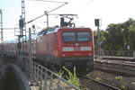 BR 112/711164/112-148-verlaesst-mit-dem-re1 112 148 verlsst mit dem RE1 mit ziel Brandenburg Hbf den Bahnhof Berlin Hbf am 31.7.20