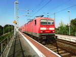 BR 143/627215/143-827-als-s9-mit-ziel 143 827 als S9 mit ziel Eilenburg im Bahnhof Delitzsch ob Bf am 9.8.18