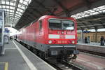 BR 143/676884/143-137-im-bahnhof-hallesaale-hbf 143 137 im Bahnhof Halle/Saale Hbf am 26.9.19