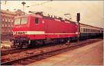 Die DR 242 276-3 in Schwerin. 

25. Sept. 1990