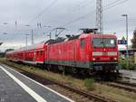 143 807-6 stand abfahrbereit mit den regionalzug nach dresden,aufgenommen in cottbus-hbf 04.09.20