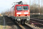 BR 143/728669/143-919-bei-der-einfahrt-in 143 919 bei der Einfahrt in den Bahnhof Halle-Silberhhe a, 13.1.21