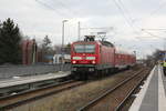 BR 143/728672/143-957-im-bahnhof-halle-rosemgarten-am 143 957 im Bahnhof Halle-Rosemgarten am 13.1.21