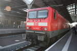 143 932 im Bahnhof Halle/Saale Hbf eingefahren am 3.6.21
