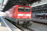 BR 143/776362/143-932-im-bahnhof-hallesaale-hbf 143 932 im Bahnhof Halle/Saale Hbf am 5.3.22