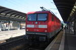 112 166 im Bahnhof Saalfeld (Saale) am 1.6.22