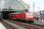 BR 143/872293/143-647-als-s1-mit-ziel 143 647 als S1 mit ziel Bad Schandau im Bahnhof Dresden Hbf am 13.4.24