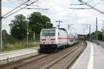 BR 146/707881/146-554-mit-ihrer-ic2-garnitur 146 554 mit ihrer IC2 Garnitur bei der durchfahrt in Zöberitz am 22.7.20