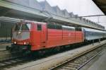 Am 24 Juli 1997 steht 181 209 in Luxembourg an der Spitze einer IRs nach Koblenz.
