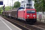 BR 185/666347/db-185-276-durchfahrt-mit-ein DB 185 276 durchfahrt mit ein Stahlzug Köln Süd am 7 Juni 2019. 