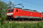 Notschüss von 189 087 bei Tilburg-Warande am 14 Juli 2016.