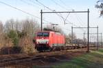 BR 189/646539/stahlzug-mit-189-026-durchfahrt-am Stahlzug mit 189 026 durchfahrt am 29 Jänner 2019 Wijchen.