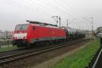 GATX-Kesselwagenzug mit 189 026 verlässt Venlo am 23 März 2019.