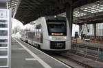 abellio-rail-mitteldeutschland/703647/1648-403903-steht-als-rb47-mit 1648 403/903 steht als RB47 mit ziel Bernburg Hbf im Bahnhof Halle/Saale Hbf am 20.5.20