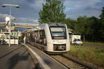 1648 408/908 verlsst mit 30 Minuten den Bahnhof Vienenburg in Richtung Halle/Saale Hbf am 8.6.22
