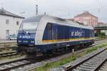 Am trben 27 Mai 2022 wartet ALEX 223 081 in Regensburg Hbf auf deren Zug nach Schwandorf.