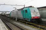 alpha-trains/399640/cobra-2830-ist-am-14-maerz CoBRa 2830 ist am 14 März 2014 in Breda (NL) umgelaufen und wird deren KLV weiterziehen nach Antwerpen.