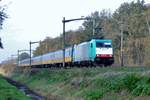 alpha-trains/639179/alpha-trains-186-214-durchfahrt-ganz Alpha Trains 186 214 durchfahrt ganz leise Tilburg Oude warande am 17 November 2018. 