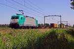 alpha-trains/663532/alpha-trains-186-207-passiert-oisterwijk Alpha Trains 186 207 passiert Oisterwijk mit ein Containerzug am 28 Juni 2019.