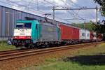 alpha-trains/671750/am-1-september-2019-schleppt-2843 Am 1 September 2019 schleppt 2843 der Combinant-Shuttlew bei Alverna Belgien entgegen.