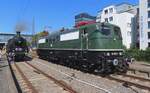 BayernBahn 151 001 bietet am 15 September 2023 Kabinenfahrten in Gppingen whrend die Mrklintage an.