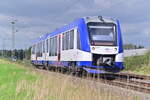 VT315 der BRB in der Fremde als RE10 nach D�sseldorf Hbf  in Kaarst Broicherseite  am 22.9.2026