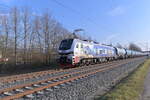 bsas-eisenbahnverkehrs-gmbh-cokg/874406/2159-210-mit-kesselwagen-aus-wuerzburg 2159 210 mit Kesselwagen aus Wrzburg kommend in Thngersheim am 8.2.2025