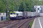 CAPTRAIN/664394/ct-6609-durchfahrt-mit-ein-containerzug CT 6609 durchfahrt mit ein Containerzug nach Antwerpen am 8 Juni 2019 Kln Sd. 