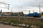 346 020 (345 213) der PRESS im Bauzugdienst im Bahnhof Halle/Saale Hbf am 12.9.19