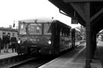 172 140 mit 172 141 im Bahnhof Putbus am 17.4.24