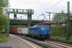 EGP 140 037 mit Containerzug am 08.05.2019 in Hamburg-Harburg