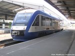 harz-elbe-express-hex/495808/hex-vt-870-im-bahnhof-halle HEX VT 870 im Bahnhof Halle (Saale) Hbf am 12.5.16