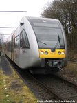 hessische-landesbahn-hlb/490865/hlb-509-109-in-mittel-gruendau HLB 509 109 in Mittel Grndau am 31.3.16