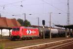 HGK 185 632 dönnert am 30 Mai 2010 durch Grosskorbetha.