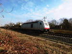 ITL/604779/285-xxx-der-itl-verlaesst-mit 285 XXX der ITL verlässt mit einen Güterzug Leipzig Plagwitz am 24.3.18