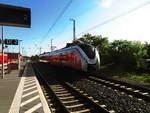 1440 340 der MRB mit ziel Riesa beim verlassen des Bahnhof Elsterwerda am 20.5.18