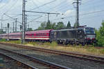 X4-669 verlsst Bad bentheim mit der Sziget-Express-1 am 5 Augustus 2019.