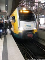 ODEG ET 445.104 im Bahnhof Berlin Hbf (Tief) am 19.12.16