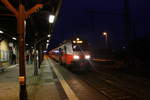 BB / ODEG 4746 053/553 als RE9 mit ziel Sassnitz im Bahnhof Bergen auf Rgen am 23.12.19