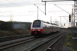 BB / ODEG 4746 555/055 als RE9 bei der einfahrt in den Bahnhof Bergen auf Rgen am 28.12.19